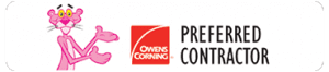 "Owens Corning Preferred Contractor"